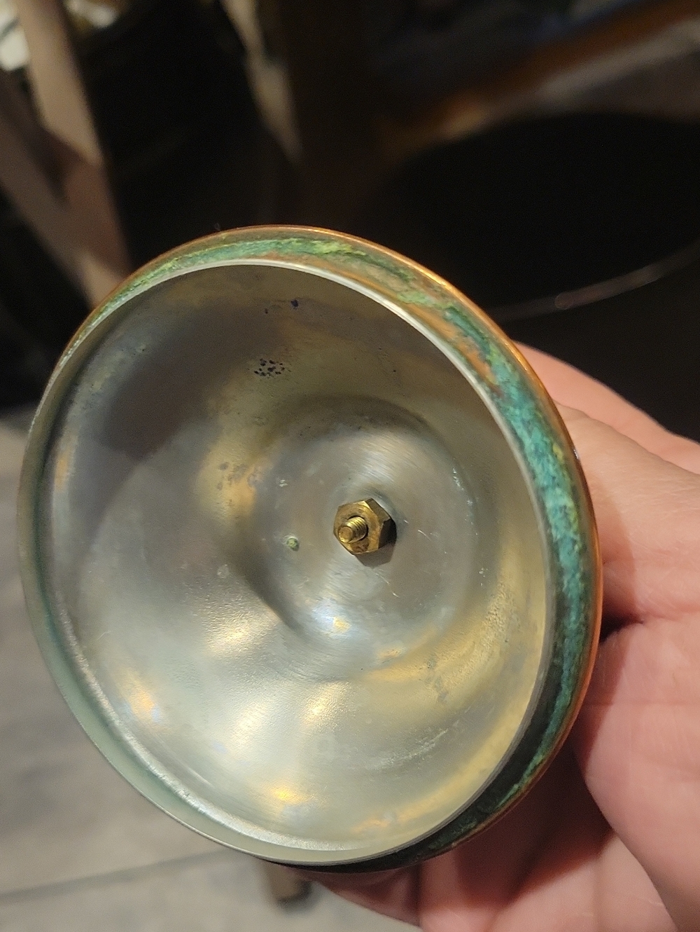 Copper Swedish Coffee Pot, Heart Handle Mount EXC.Vint.Cond.!! - Picture 7 of 9